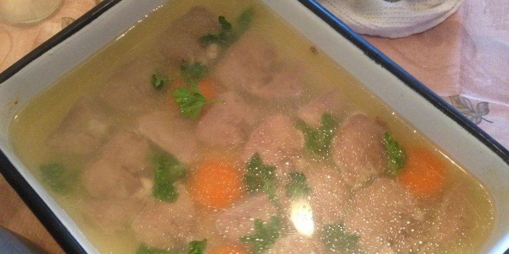 Как приготовить язык заливной свиной