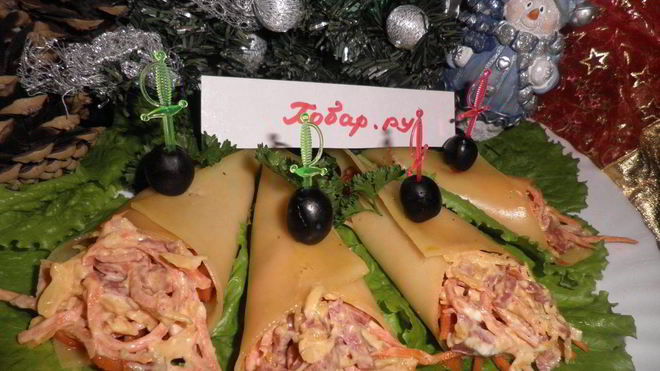 Рецепт Закуска Дыхание дракона