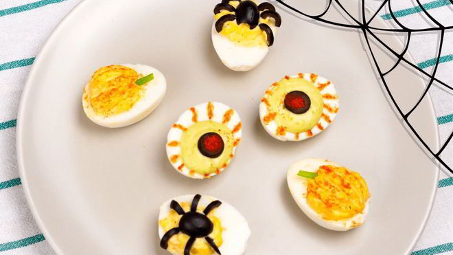 Рецепт Закуска Глазастые яйца