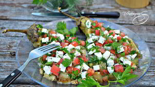 Рецепт Закуска из баклажанов на гриле