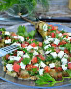 Закуска из баклажанов на гриле