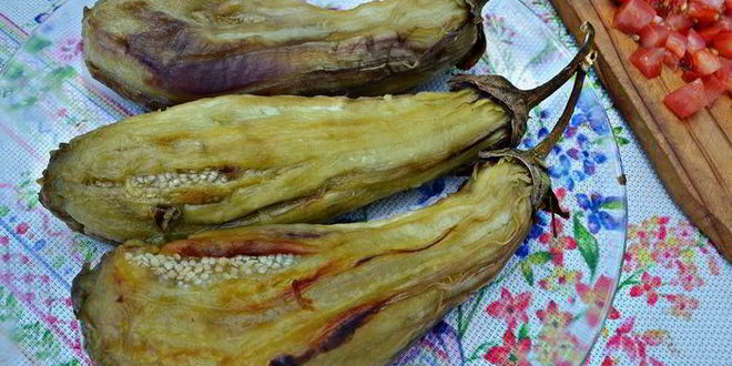 Рецепт закуска из баклажанов на гриле