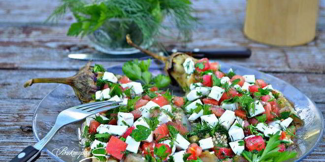 Рецепт закуска из баклажанов на гриле