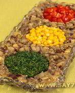 Закуска из баклажанов Светофор