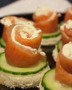 Закуска из лосося со сливочным сыром