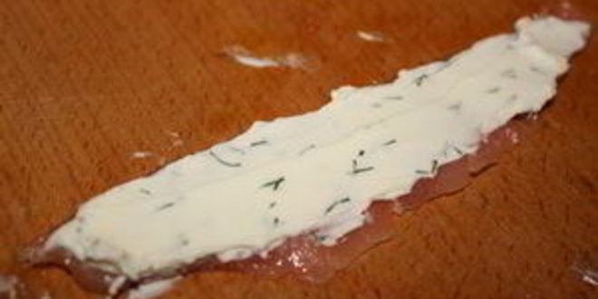 Рецепт закуски иза лососи со сливочныма сырома