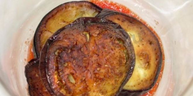 Рецепт закуска из острых баклажан на зиму