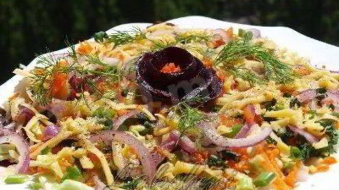 Рецепт Закуска из свеклы