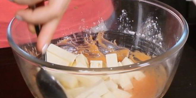 Рецепт закуска из теста катаифи с брынзой