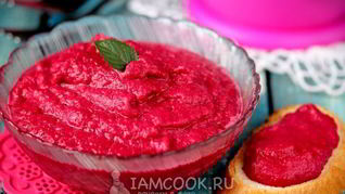 Рецепт Закуска из вареной свеклы