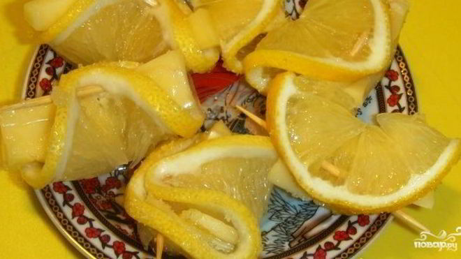 Рецепт Закуска к коньяку