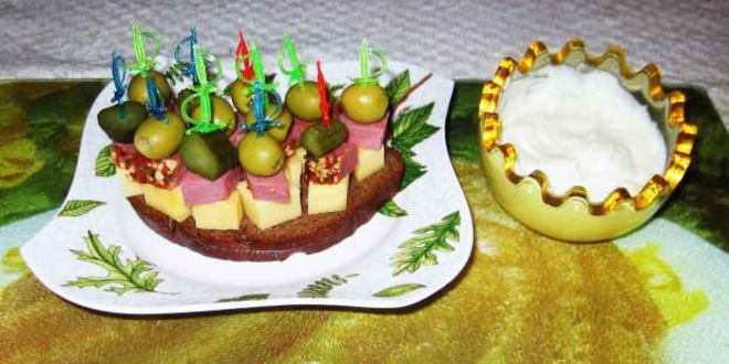 Рецепт закуски мушкетеров