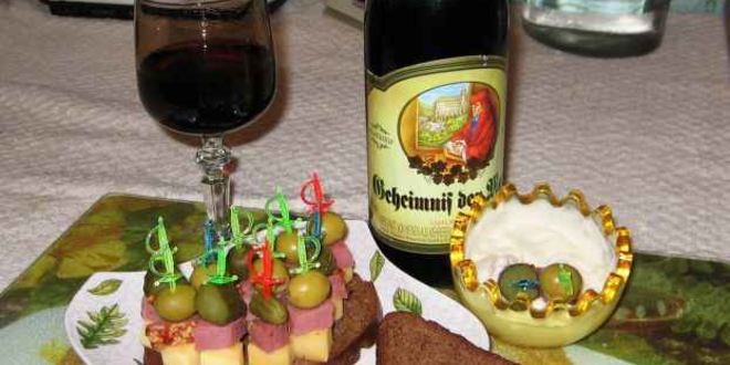 Рецепт закуски мушкетеров