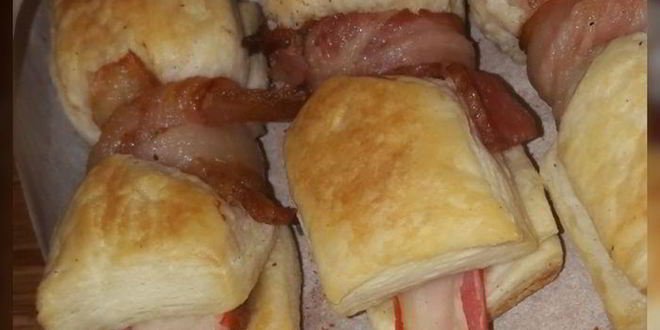 Рецепт закуска с крабом в тесте