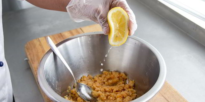 Рецепт закуска с красной чечевицей