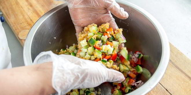 Рецепт закуска с красной чечевицей