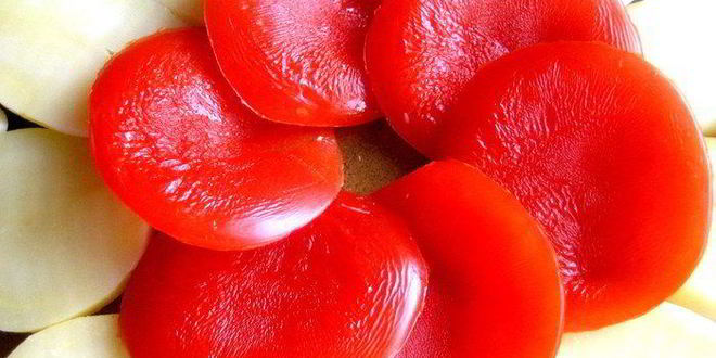 Рецепт закуска в русском стиле с маком в центре