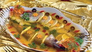 Рецепт Заливная новогодняя рыба