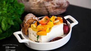Рецепт Запеченая фета с овощами