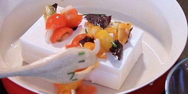 Рецепт запеченой феты с овощами