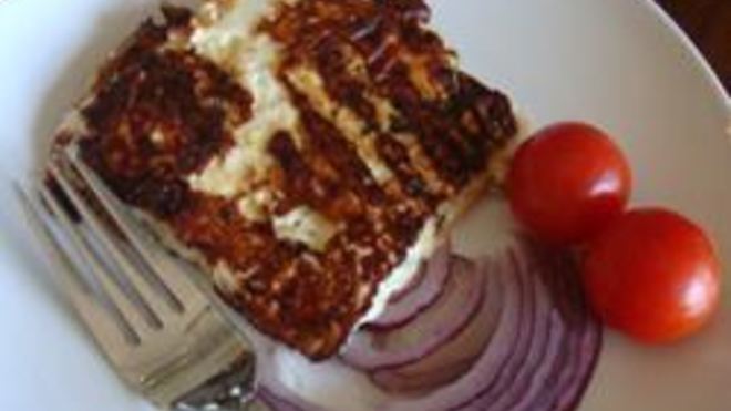 Рецепт Жареная фета Саганаки