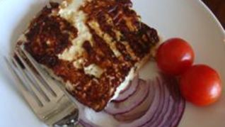 Рецепт Жареная фета Саганаки